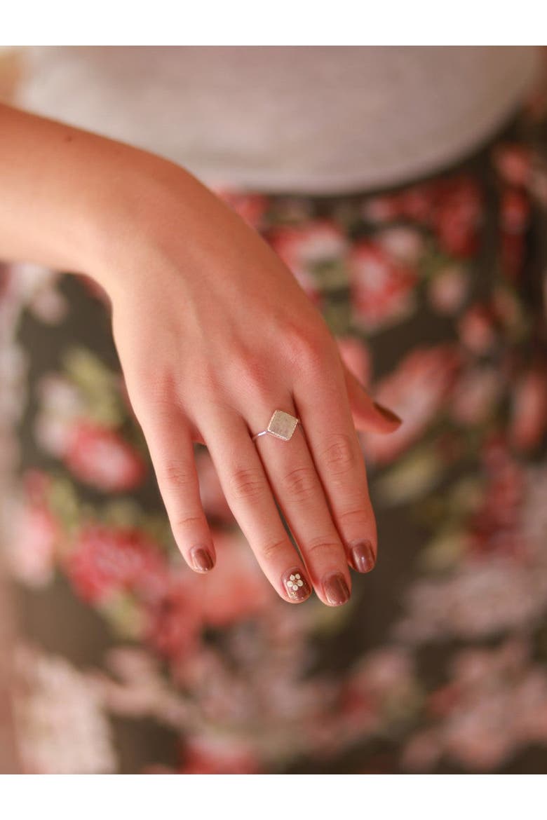Celestial Rainbow Ring, Alternate, color, Silver - 10