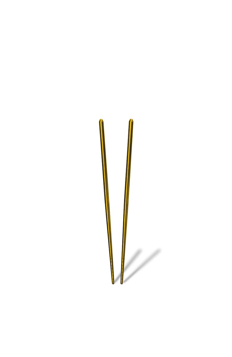 Mepra Chopsticks Set - 2 Pieces, Main, color, Gold