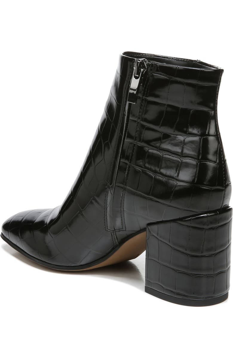 Franco Sarto Tenton Croc Embossed Bootie, Alternate, color,