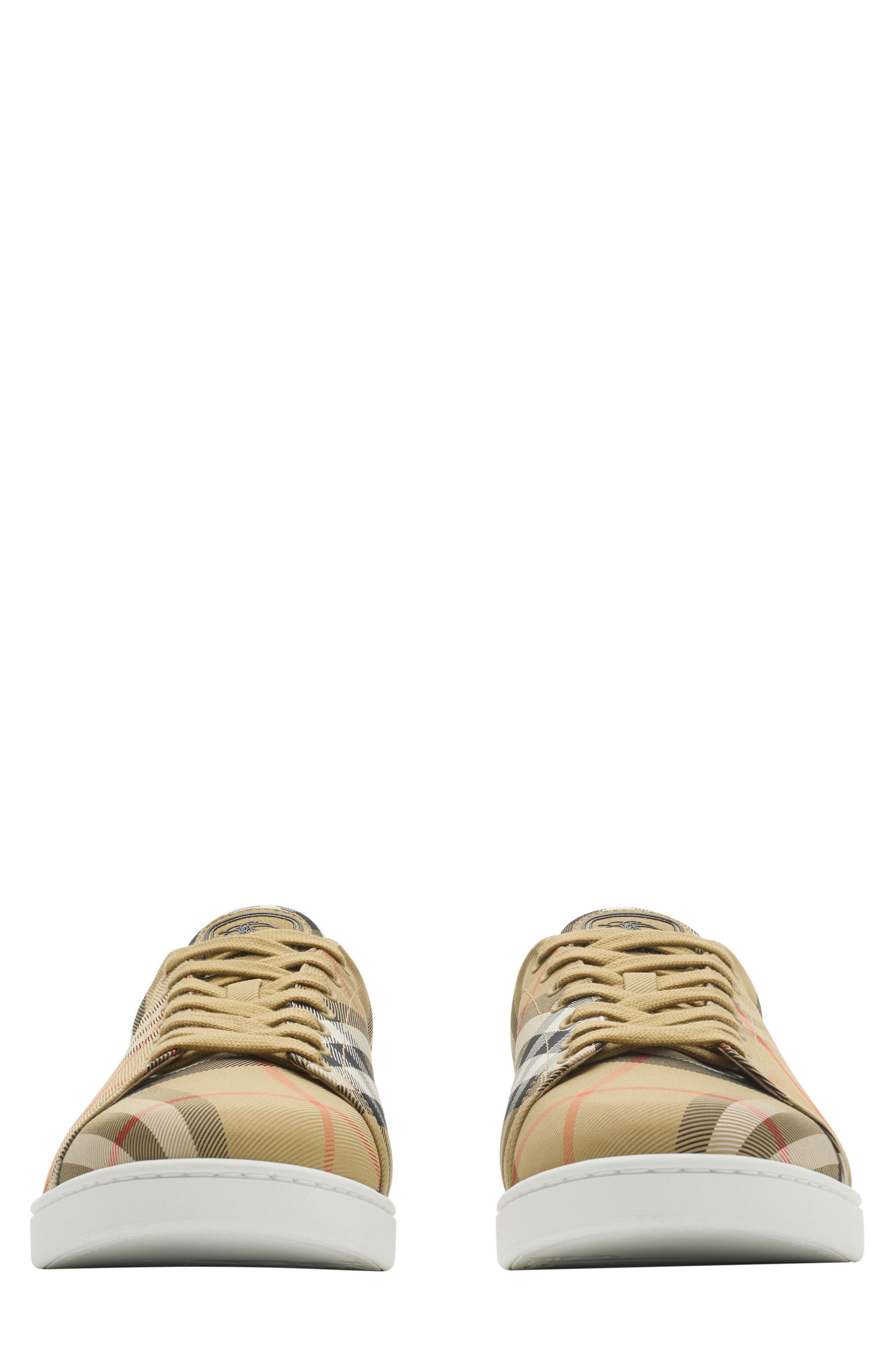 Burberry Set Check Low Top Sneaker, Alternate, color, Sand Ip Check