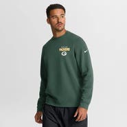 Nike Men's Nike Green Green Bay Packers Primetime Club Fleece Pullover Sweatshirt