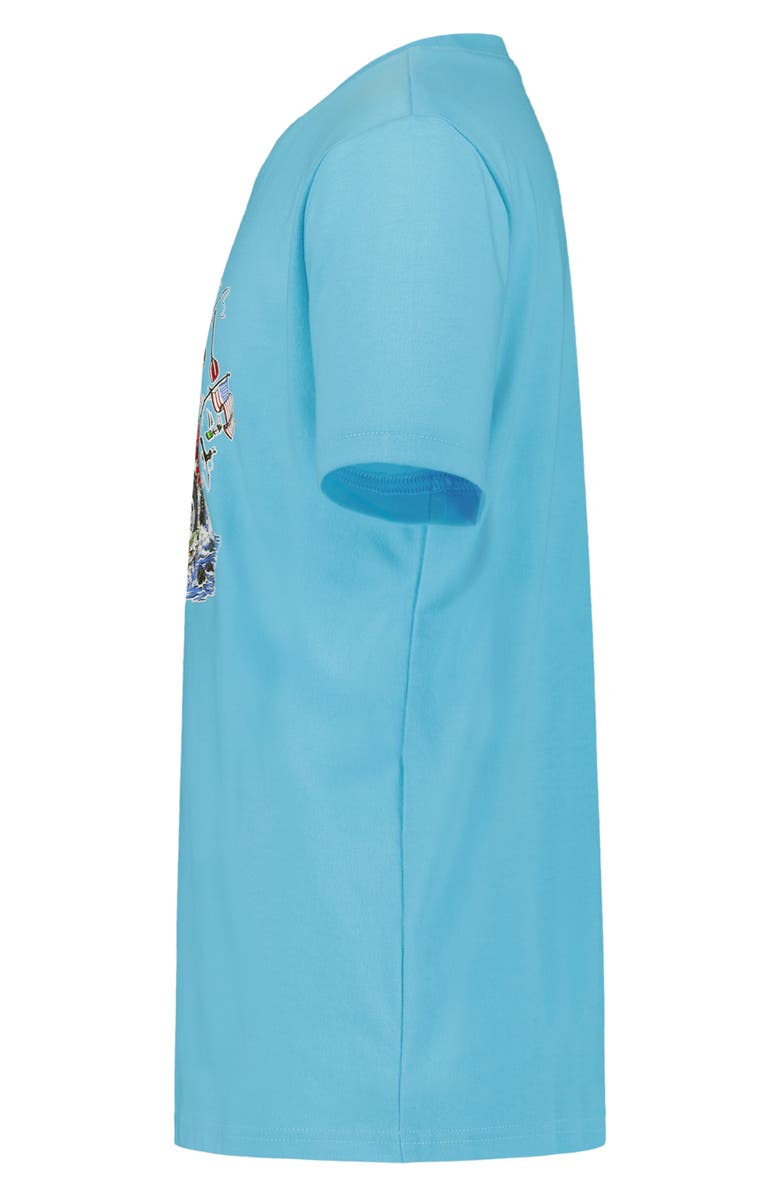 Under Armour Kids' River Run Graphic T-Shirt, Alternate, color, Fresco Blue