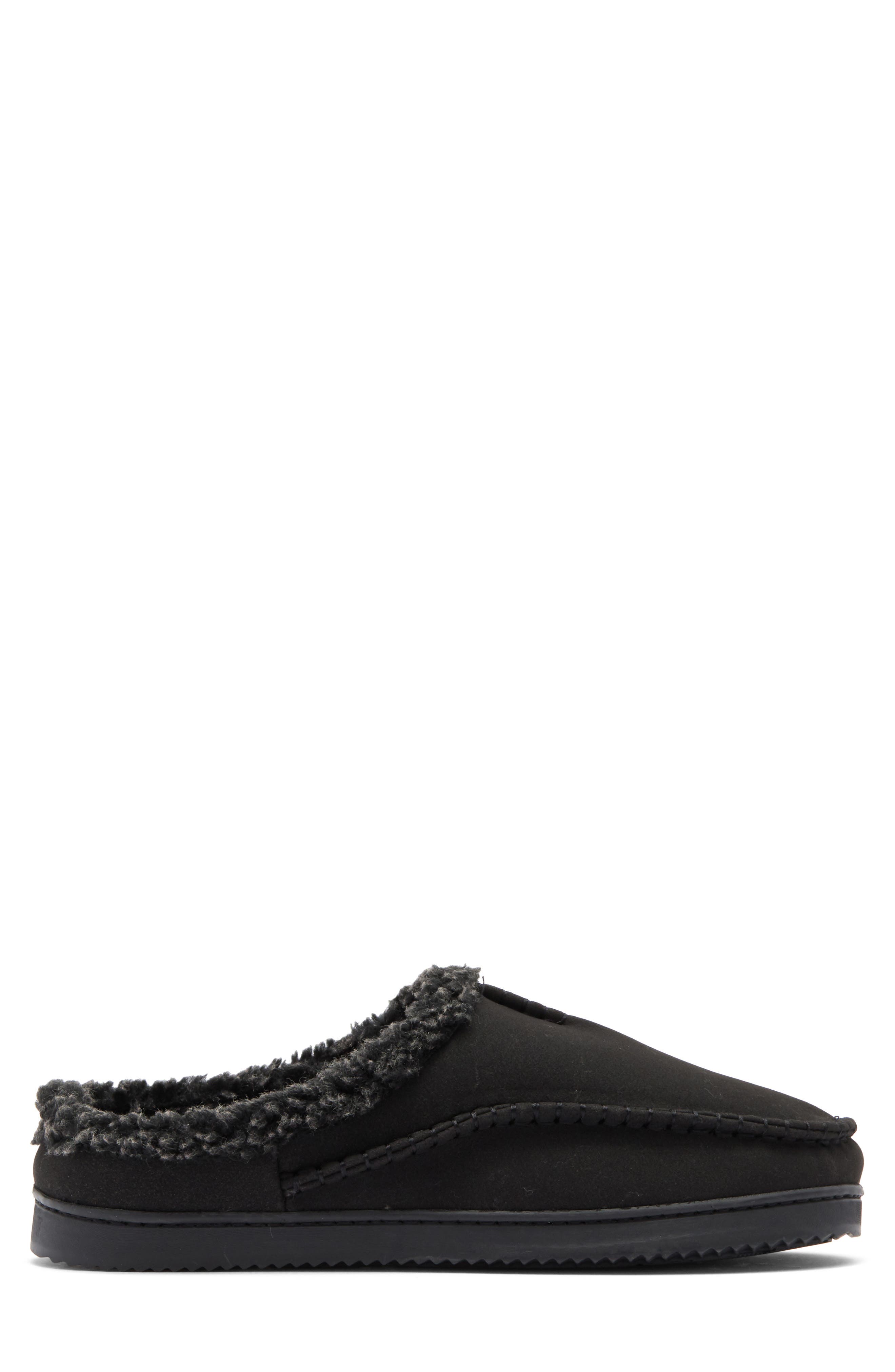 NORDSTROM RACK Jack Faux Shearling Lined Clog Slipper, Alternate, color, 