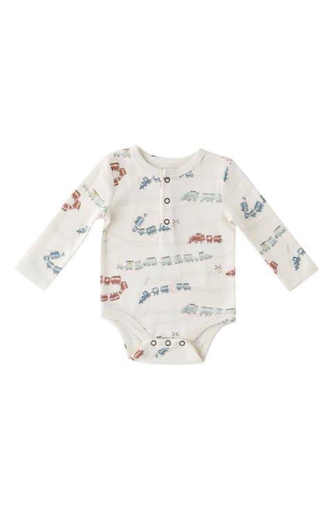 Henley Organic Cotton Bodysuit