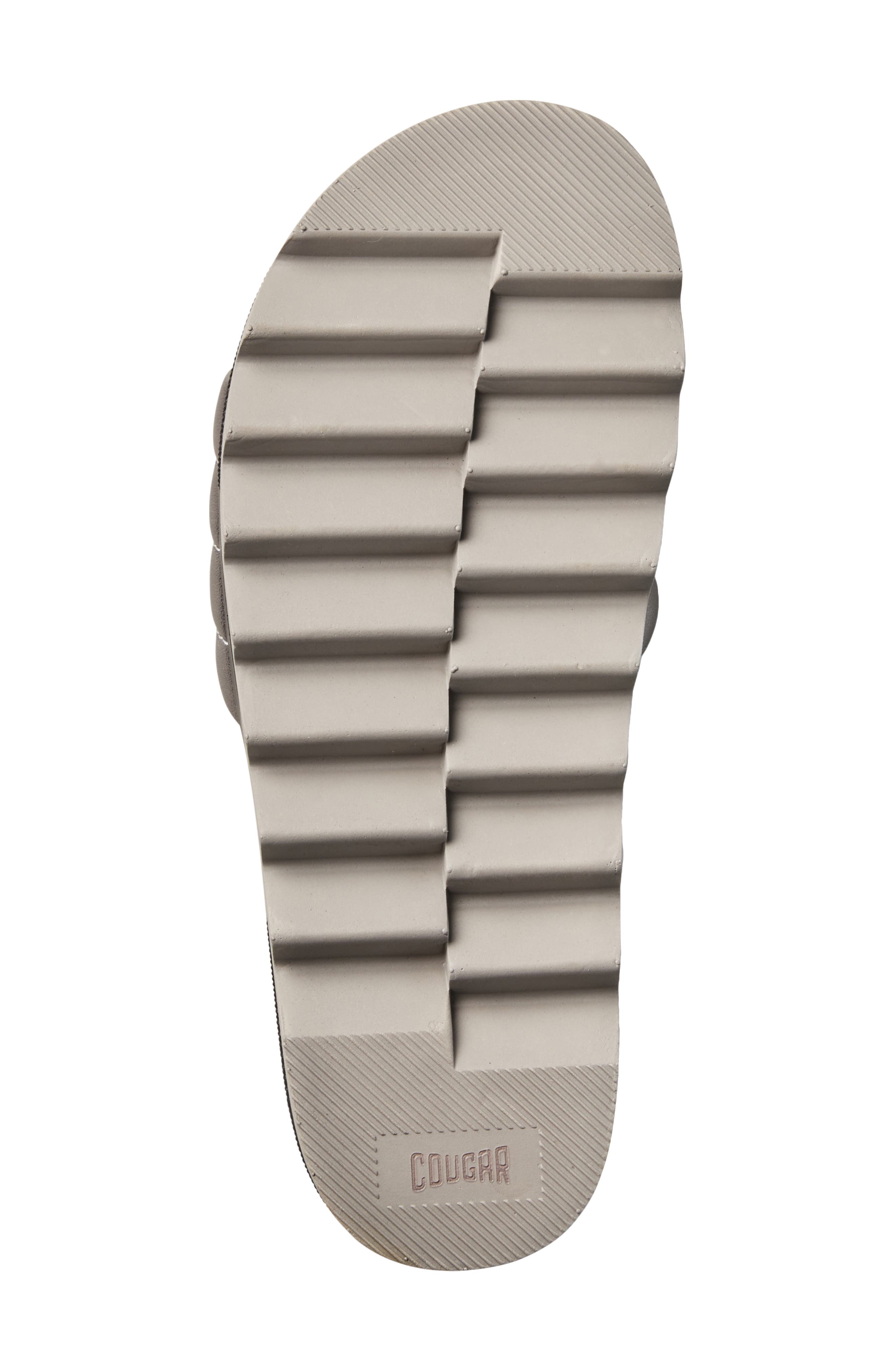 Prato Slide Sandal, Alternate, color, METALLIC SILVER LEATHER
