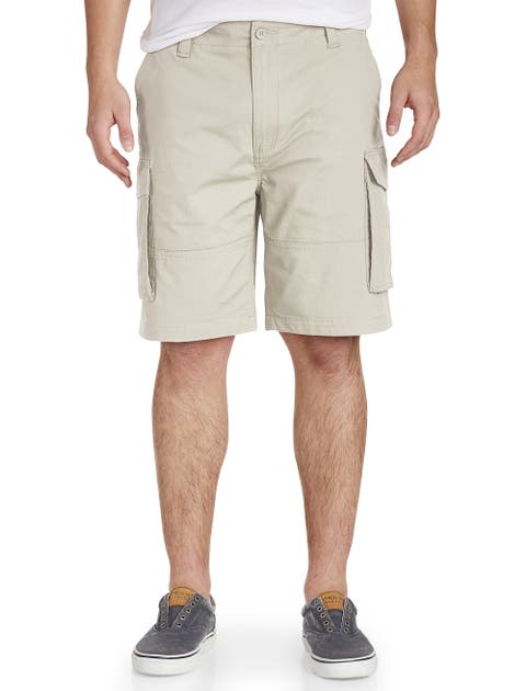 Stretch Ripstop Cotton Cargo Shorts