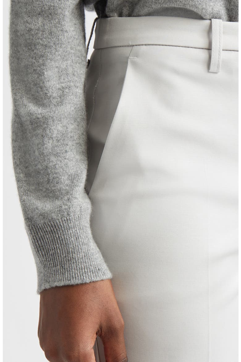 Cotton Couture Straight Leg Pants, Alternate, color, SOLID LIGHT/ PASTEL GREY