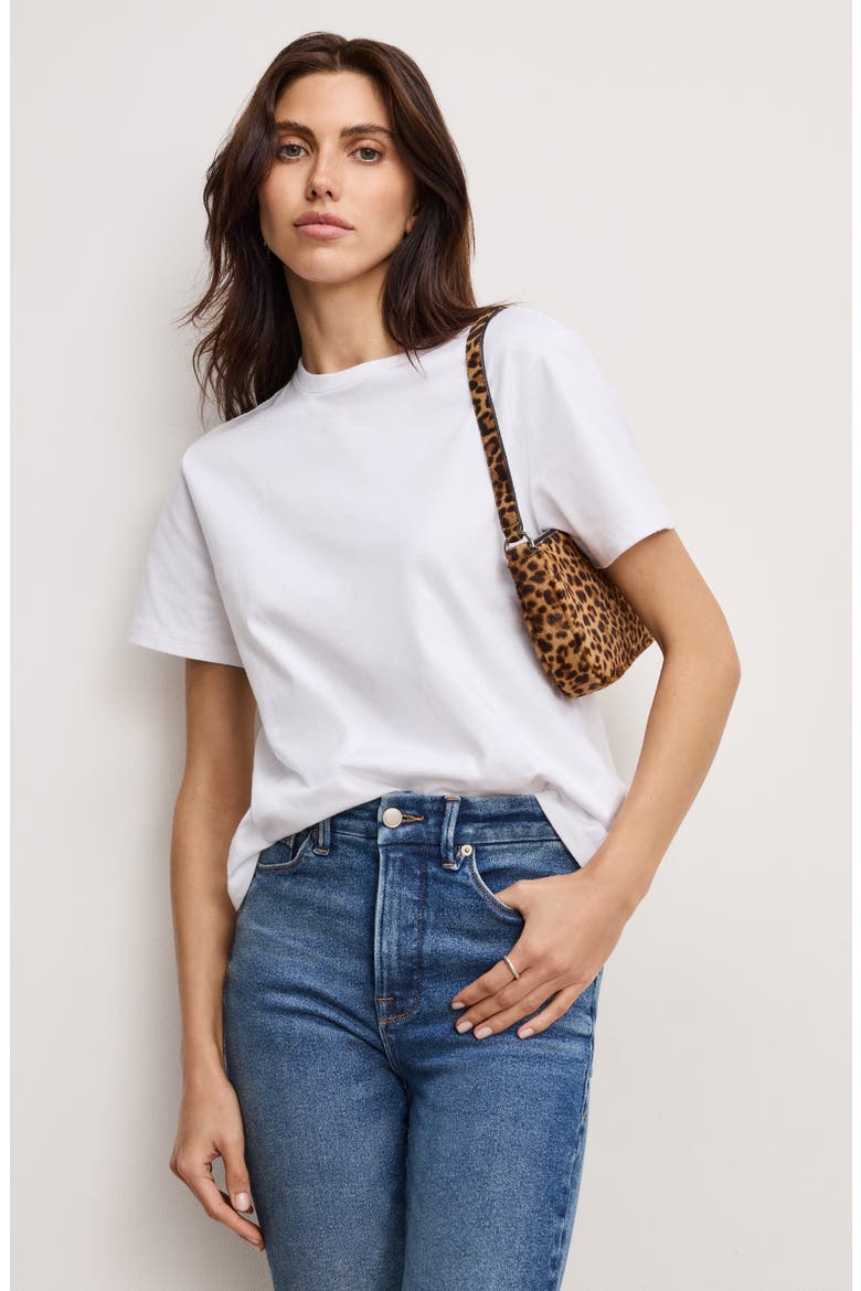 Classic Cotton T-Shirt, Alternate, color, WHITE001