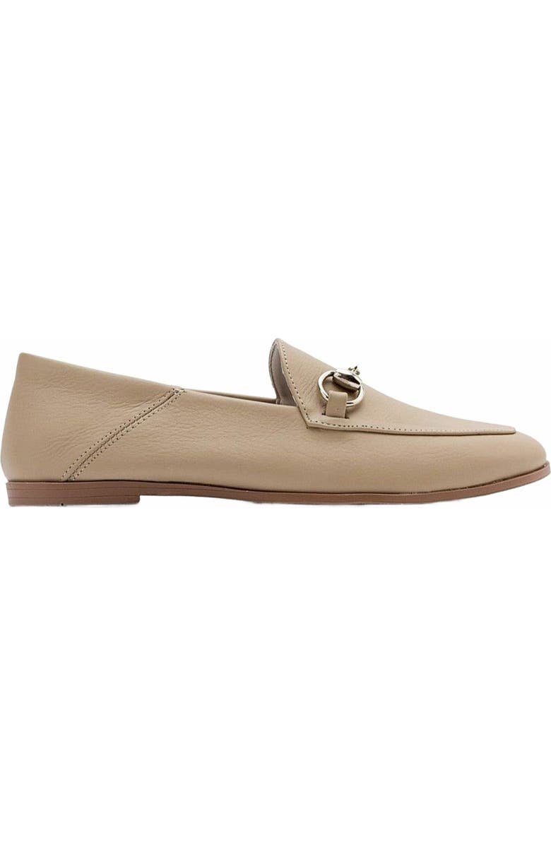 Forever & Always Shoes Penny Leather Horsebit Loafers, Alternate, color, Dark Beige Leather