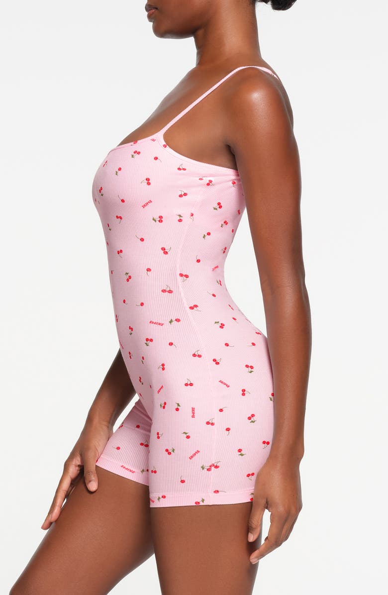 SKIMS Soft Lounge Scoop Romper, Alternate, color, 