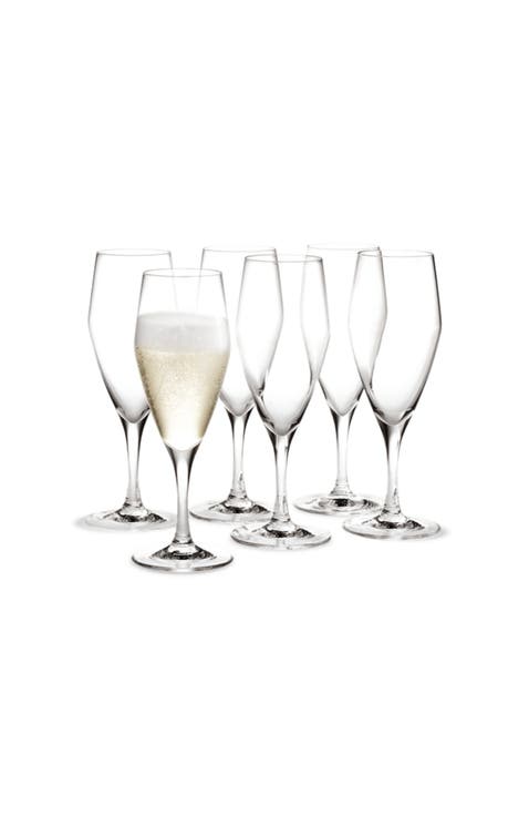 Perfection 6-Piece Champagne Glass Set