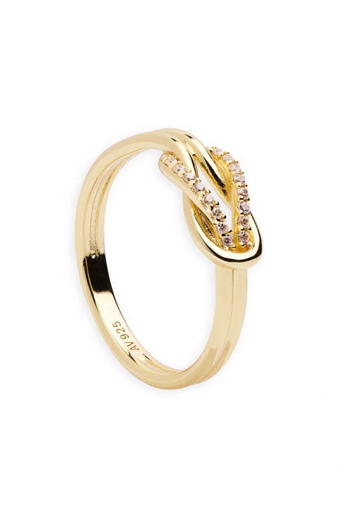 Love Knot Pavé Ring