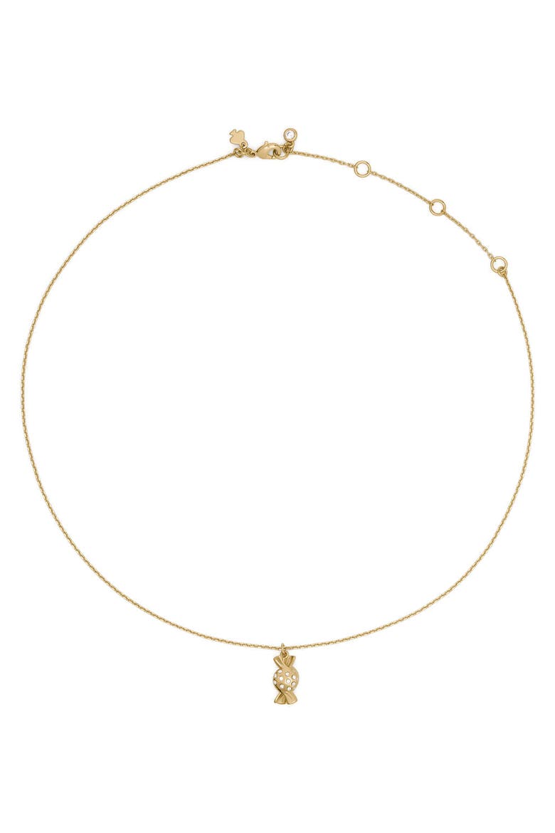 sweetness pendant necklace, Alternate, color, CLEAR/ GOLD