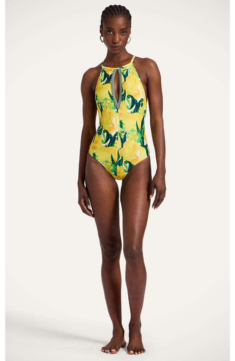 La DoubleJ Fonda Swimsuit Zesty Yellow, Main, color, 