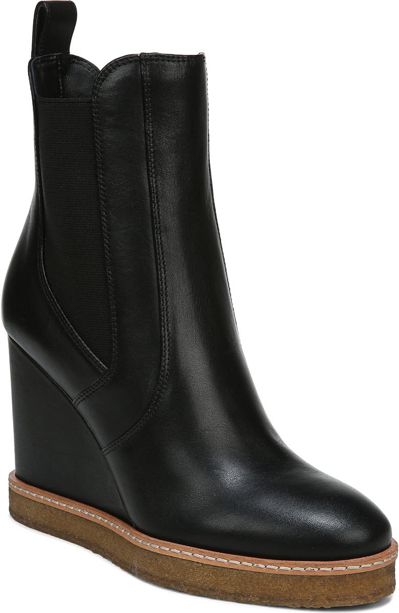 Veronica Beard Aari Waterproof Wedge Chelsea Boot, Main, color,