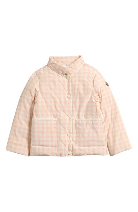 Kids' Mira Check Down Jacket