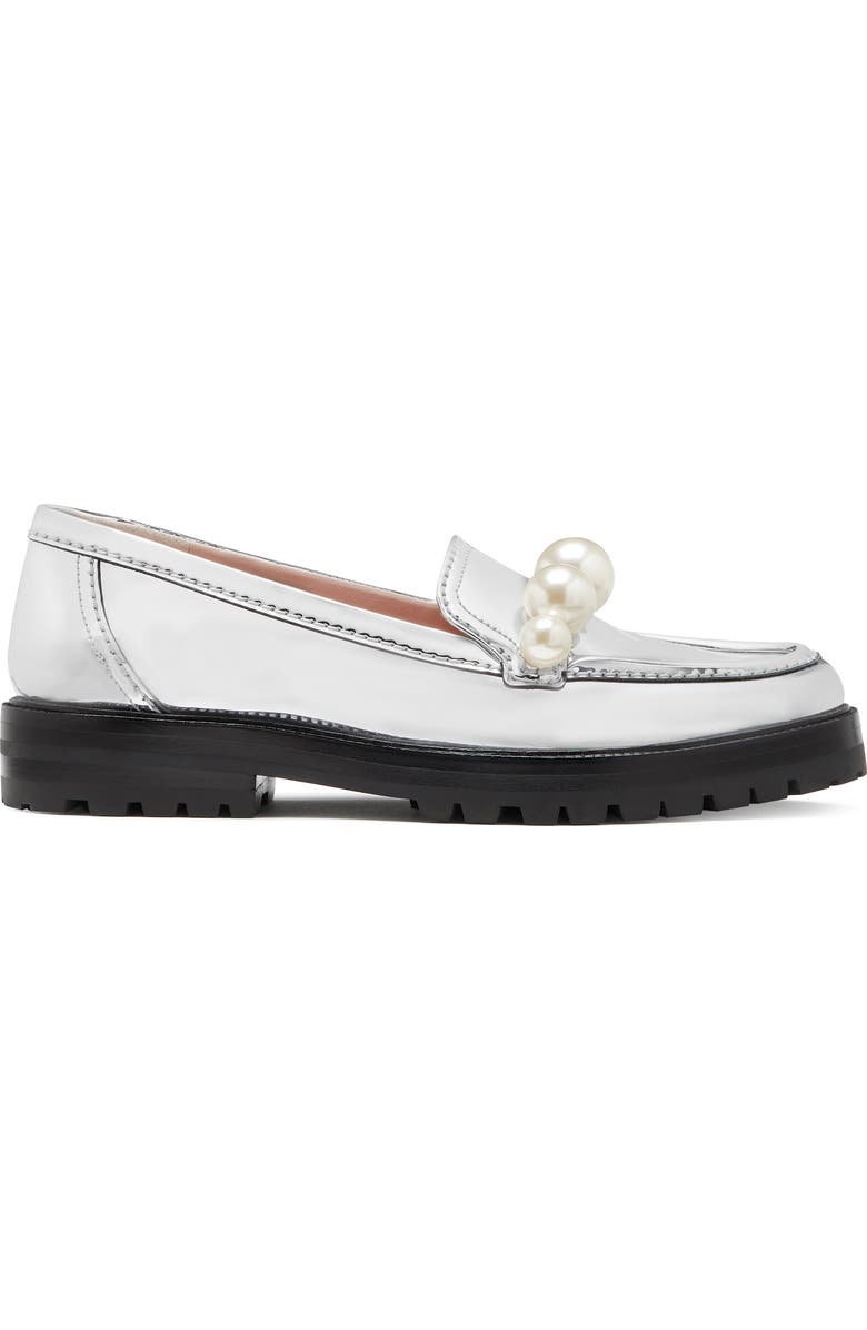 Kate Spade New York posh faux pearl loafer, Alternate, color,