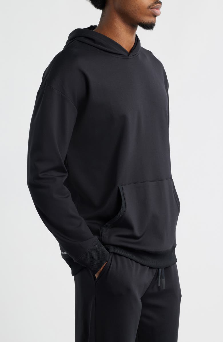 SANTO STUDIO Tempo Comfort Performance Hoodie, Alternate, color, Black