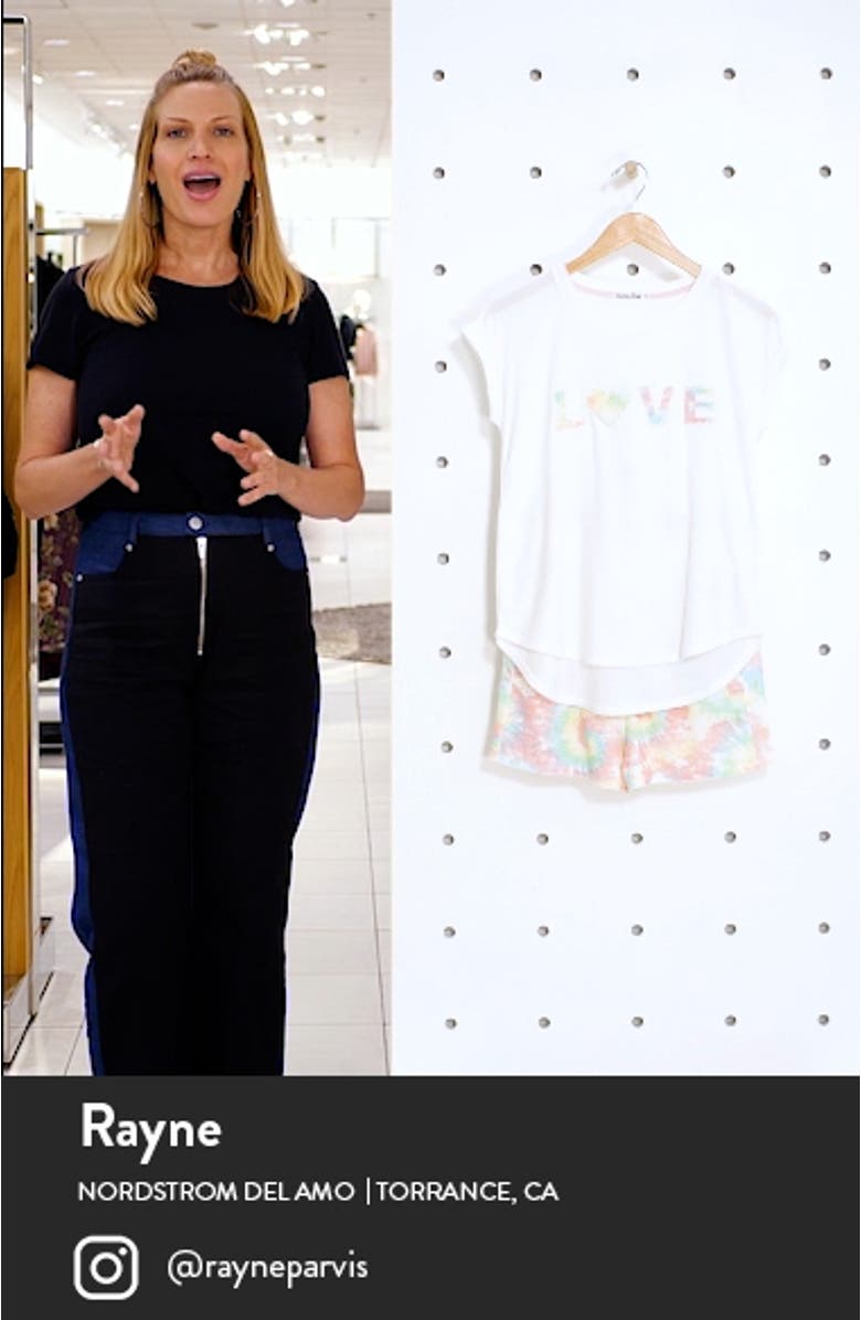 Love Tie Dye Short Pajamas, sales video thumbnail