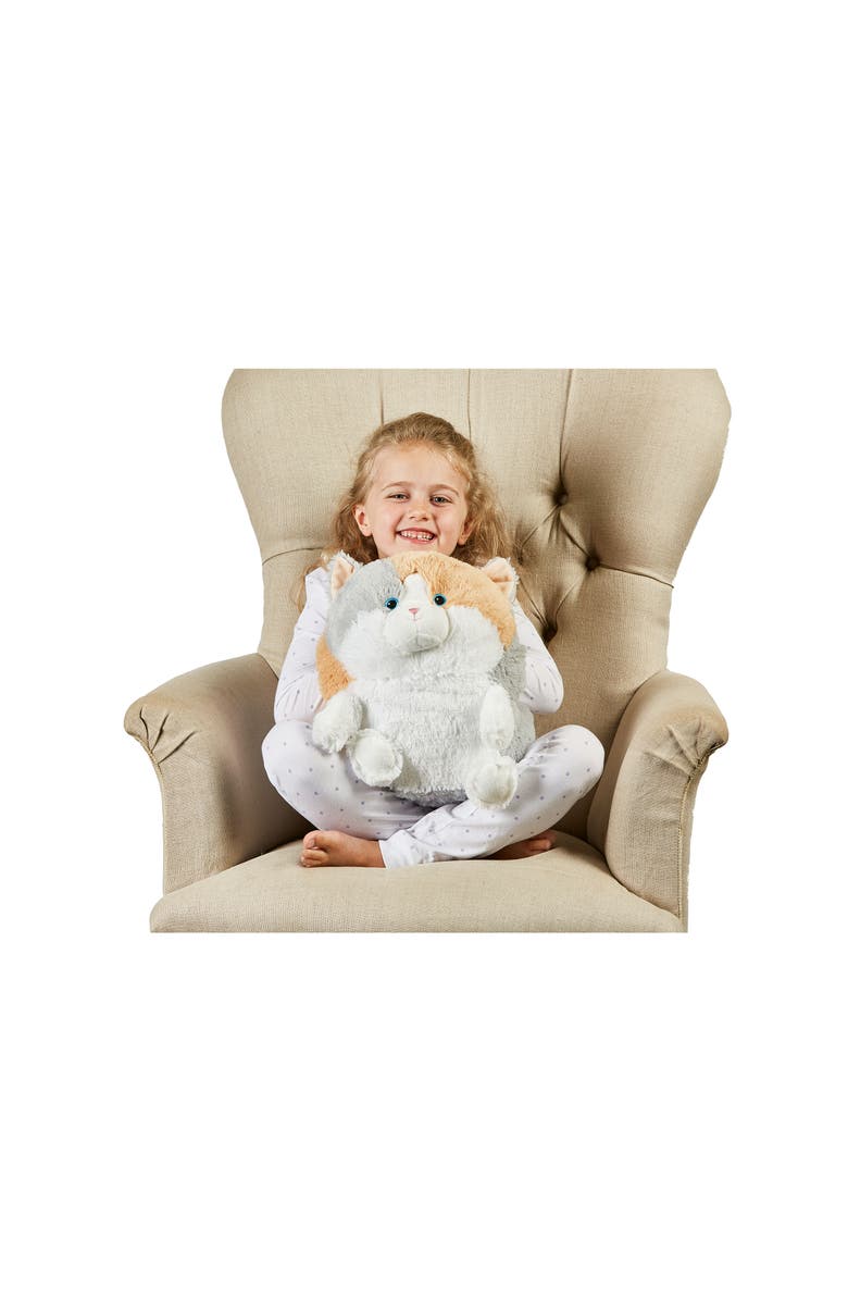 Warmies Supersized Cat Hand Warmer Plush Toy, Alternate, color, 