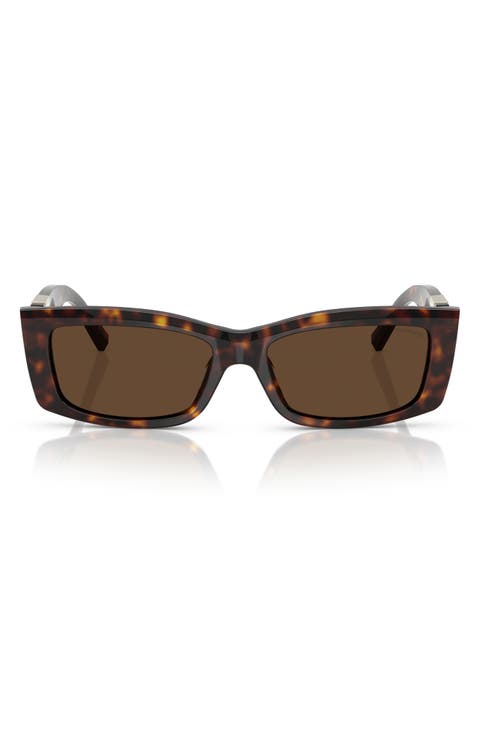 54mm Rectangular Sunglasses