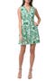 Kendra Floral Scalloped Dress