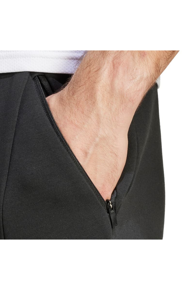 adidas AEROREADY Knit Athletic Pants, Alternate, color, Black