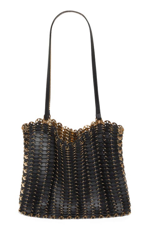 ショルダーバッグ・ポシェット Rabanne Structured Leather Shoulder Bag With Textured PACO RABANNE leather shoulder bag | eBay