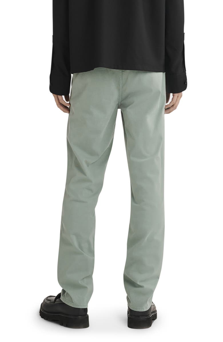 rag & bone Fit 2 Slim Fit Stretch Twill Chinos, Alternate, color, Rovergreen