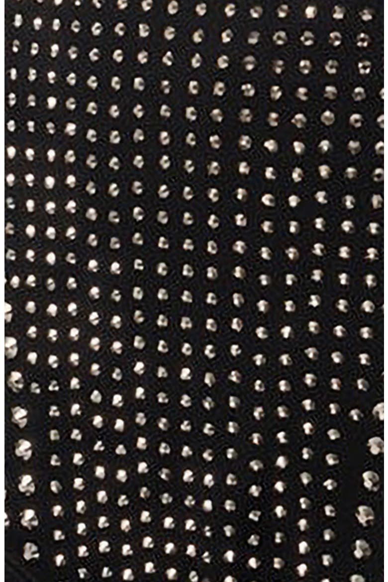 Rhinestone Microshorts, Alternate, color, BLACK