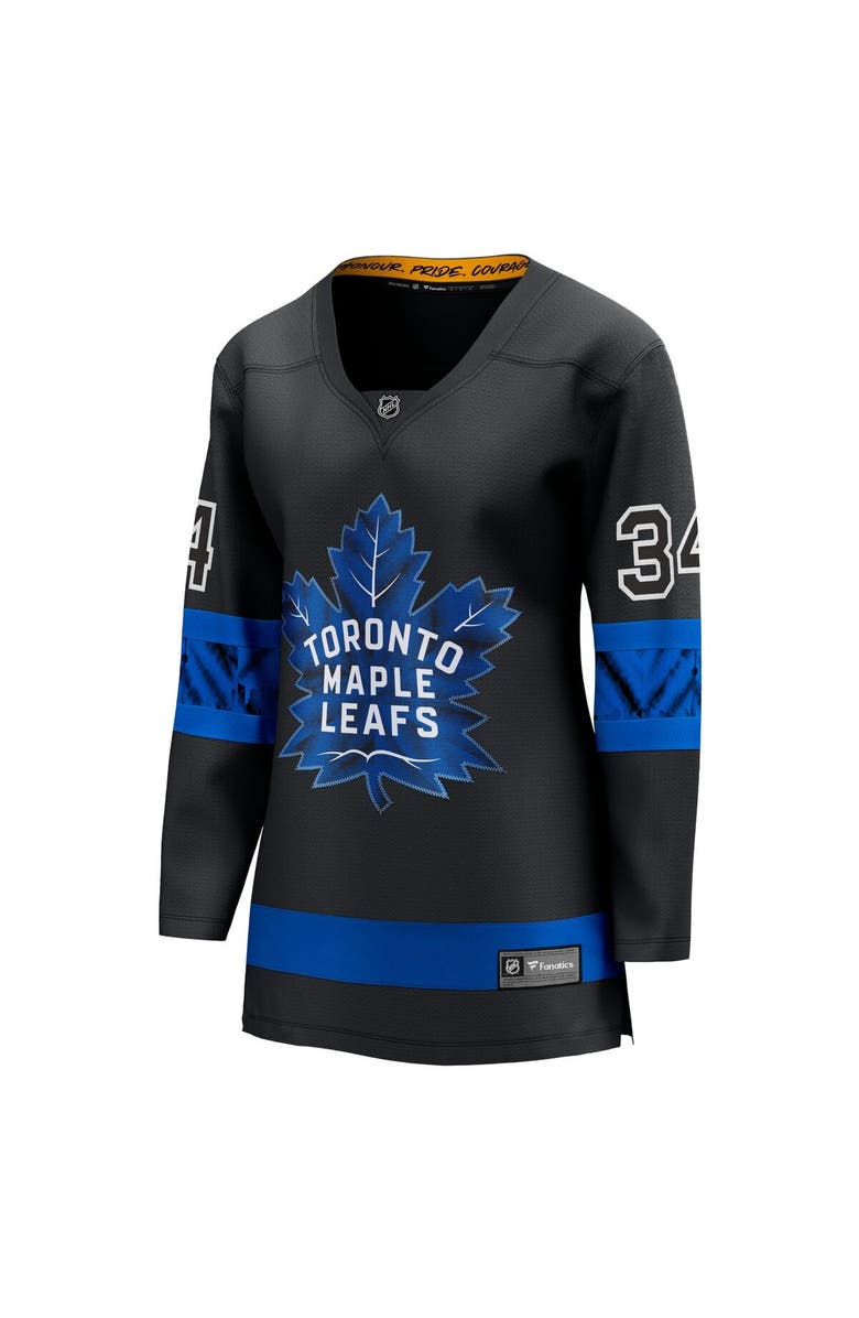 FANATICS Women's Fanatics Auston Matthews Black Toronto Maple Leafs Alternate Premier Breakaway Reversible Player Jersey, Alternate, color, Black