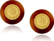 RETRO CHIC Retro Coin Earrings