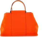 Pre-Owned Hermes Cabag Elan Toile and Leather 39