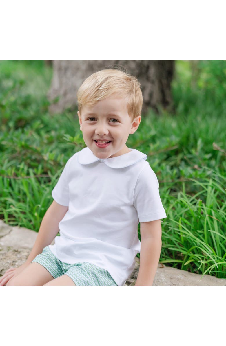 Lila and Hayes Field Boys' Woven Short Set, Alternate, color, Garden Trellis