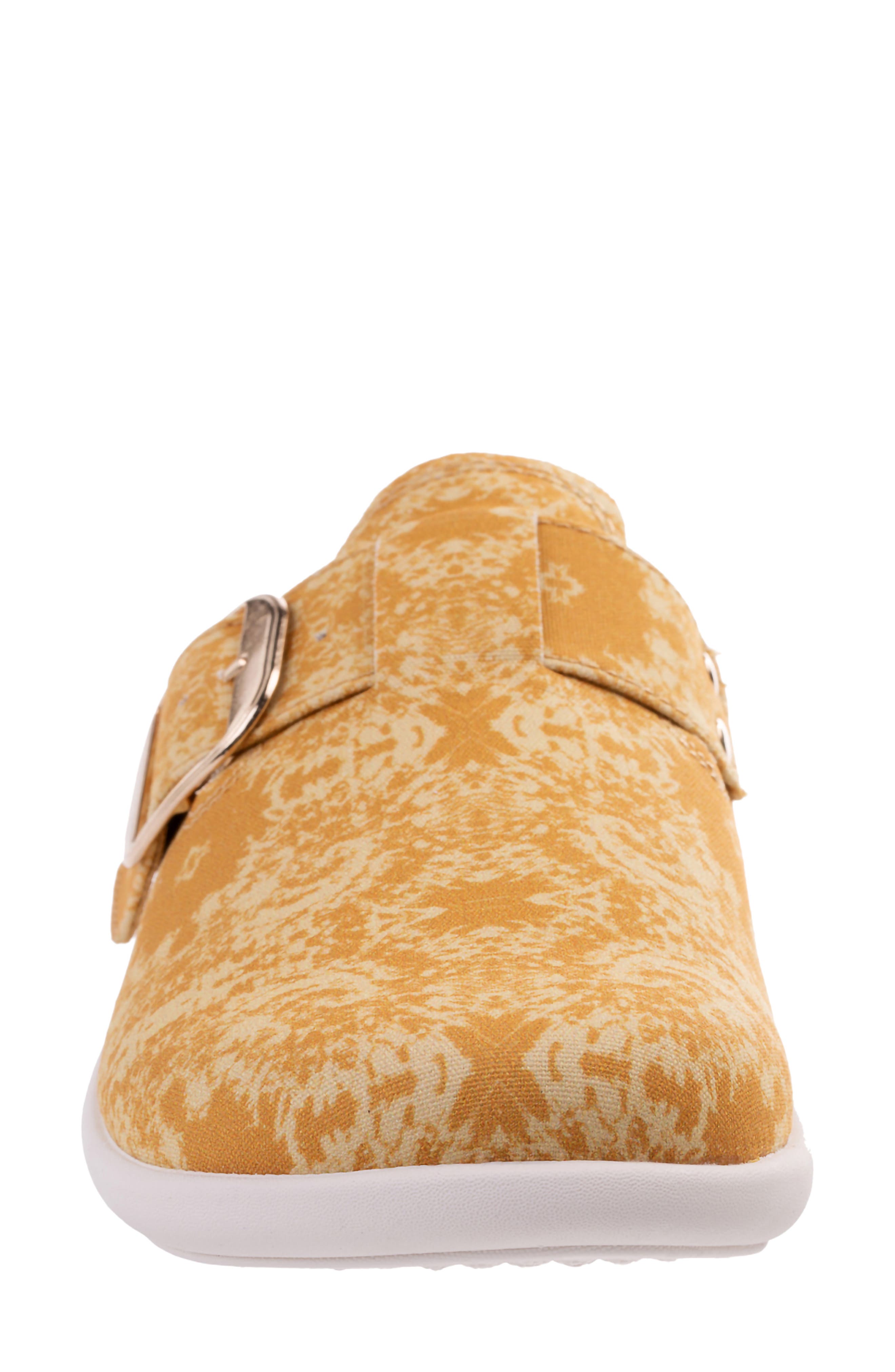 Solaire Mule, Alternate, color, YELLOW DAMASK