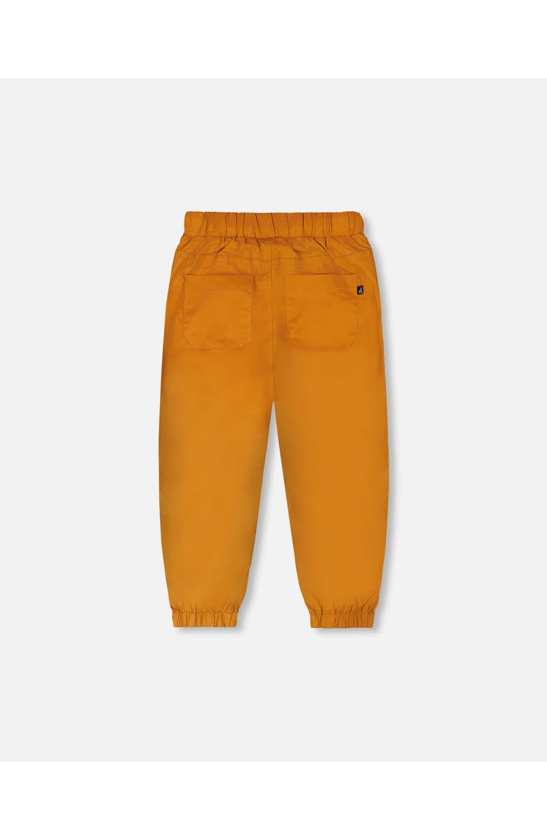 Deux par Deux Parachute Jogger with Patch Pockets, Alternate, color, Brown Sugar