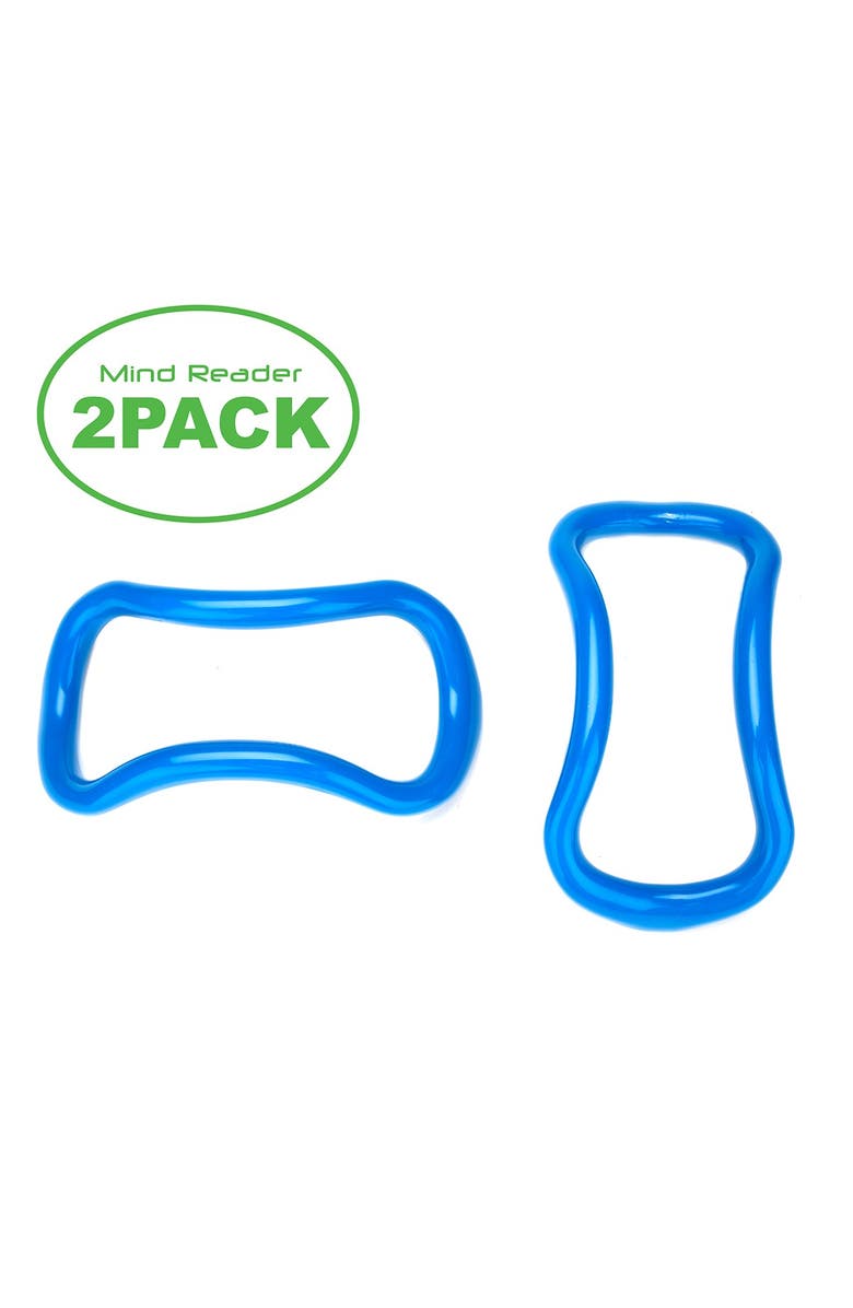 MIND READER Yoga & Pilates Training Rings - Pack of 2, Alternate, color, 