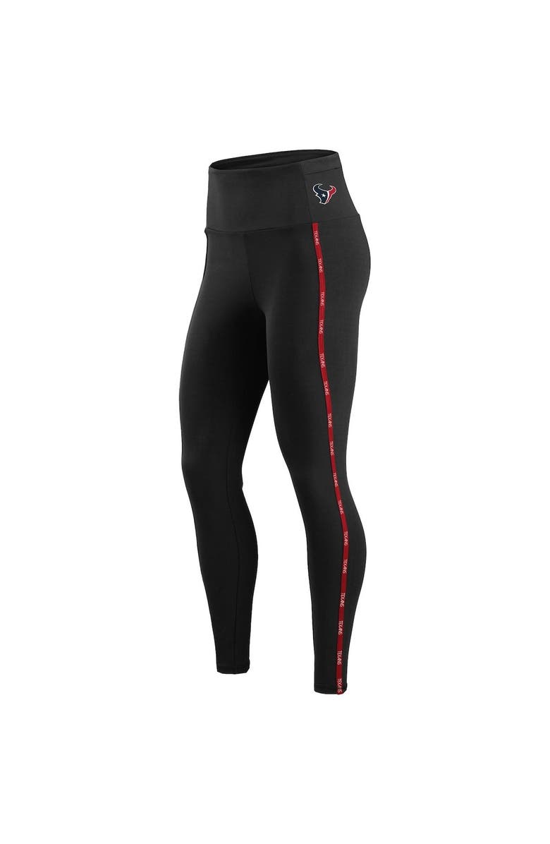 WEAR by Erin Andrews Women's WEAR by Erin Andrews Black Houston Texans Full-Length Leggings, Alternate, color,