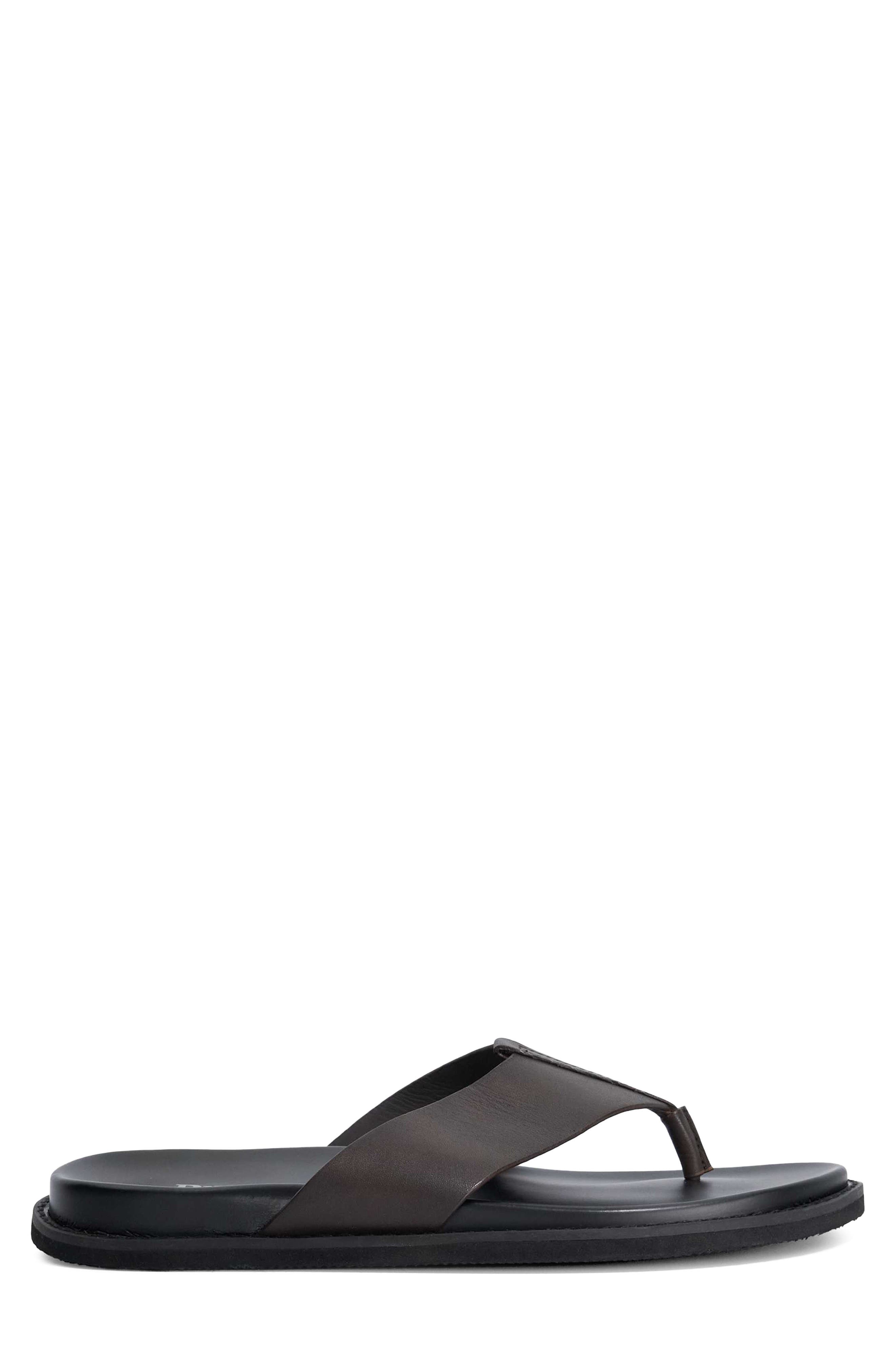 Dune London Irvin Flip Flop, Alternate, color, Brown