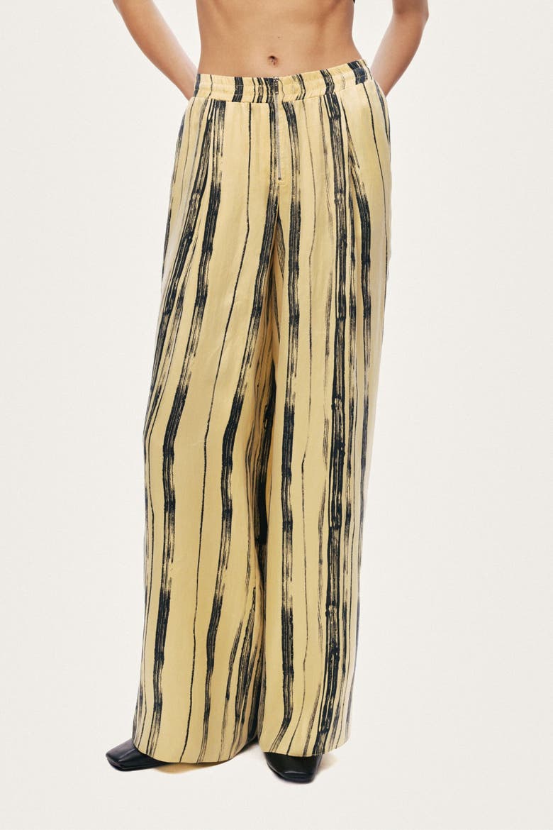 Striped Wide-Leg Pants, Main, color, Multi-Colored