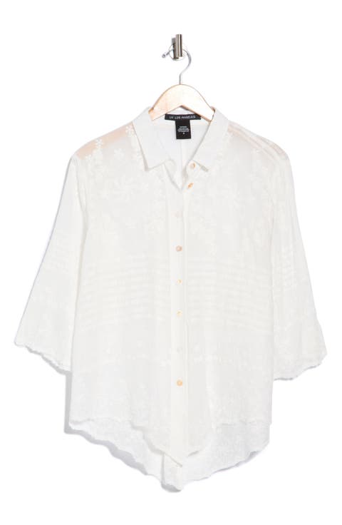 Embroidered Cotton Shirt