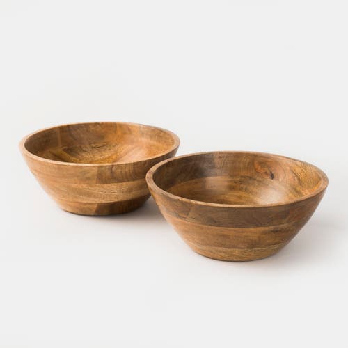 Mela Artisans Verdan Mangowood Bowl Set