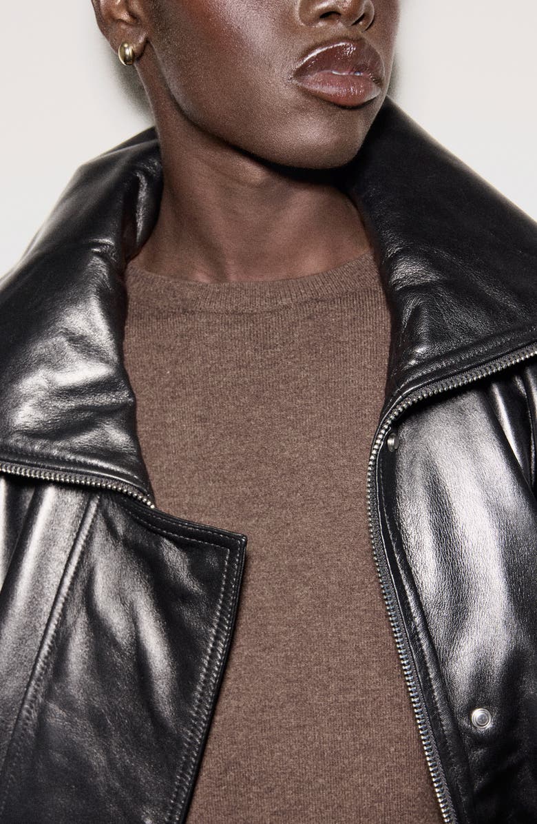 MANGO Fine Knit Long Sleeve Sweater Dress, Alternate, color, 