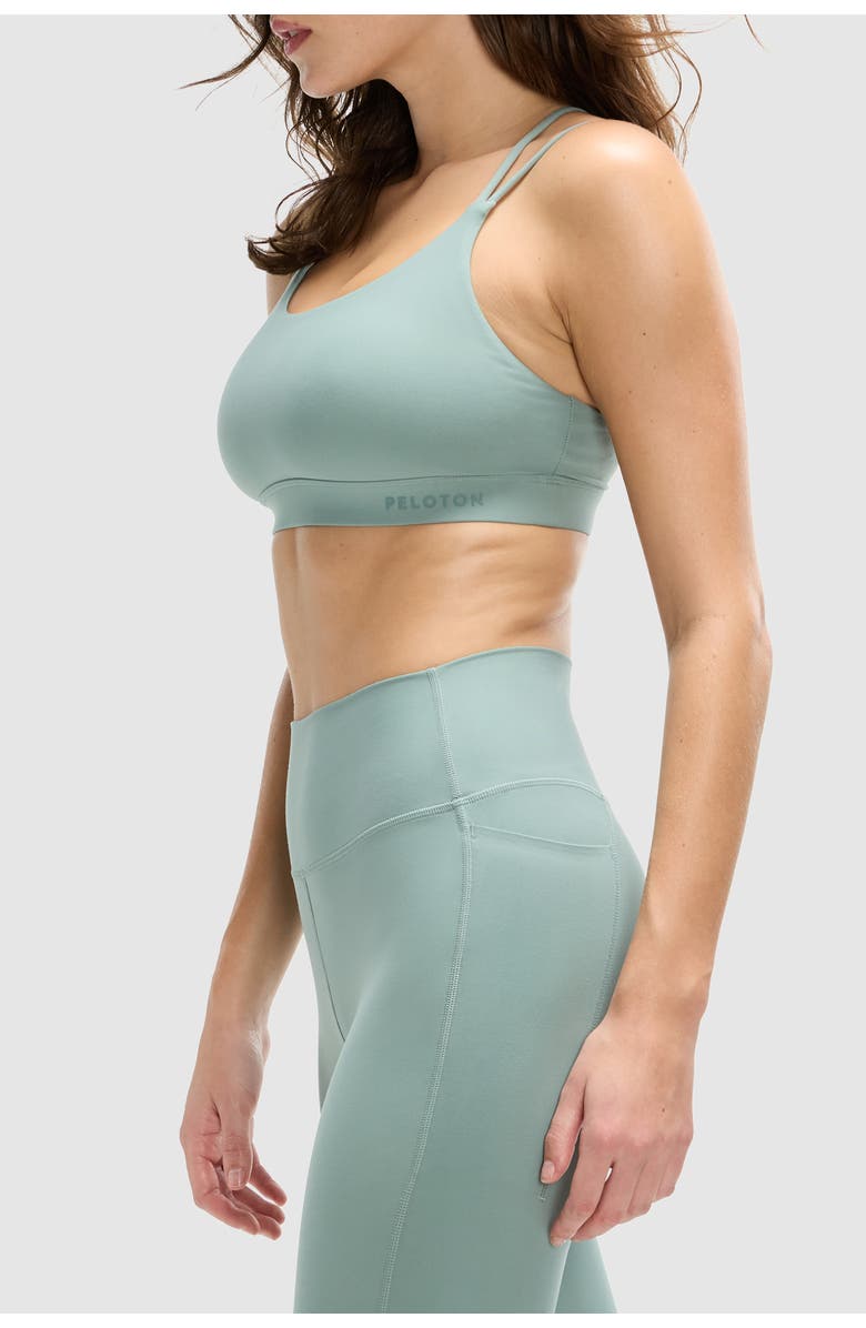 Peloton Cadent Strappy Y Back Bra, Alternate, color, Chinois Green