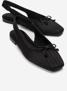 Prologue Shoes Zelvia Bow Slingback Ballet Flat