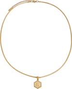 Petit Moments Initial Pendant Necklace