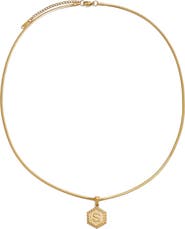 Petit Moments Initial Pendant Necklace