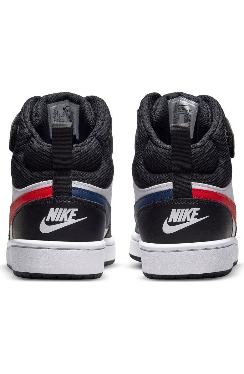 Nike Court Borough High Top Leather Sneaker, Alternate, color,