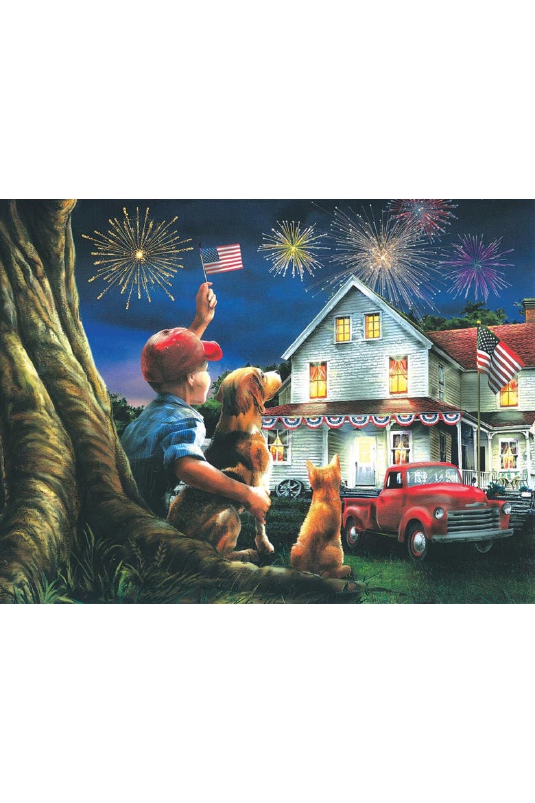 God Bless the USA 300 piece Jigsaw Puzzle for Adults, Alternate, color, Multicolor