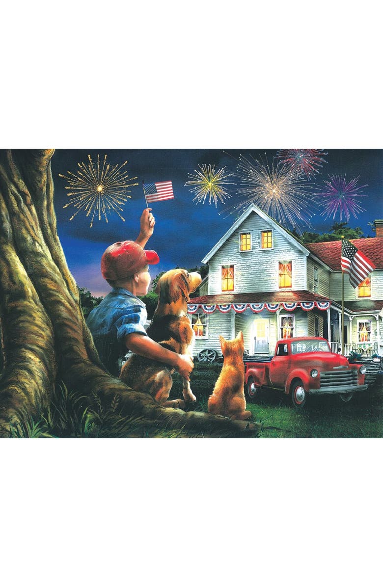 Sunsout God Bless the USA 300 piece Jigsaw Puzzle for Adults, Alternate, color, Multicolor
